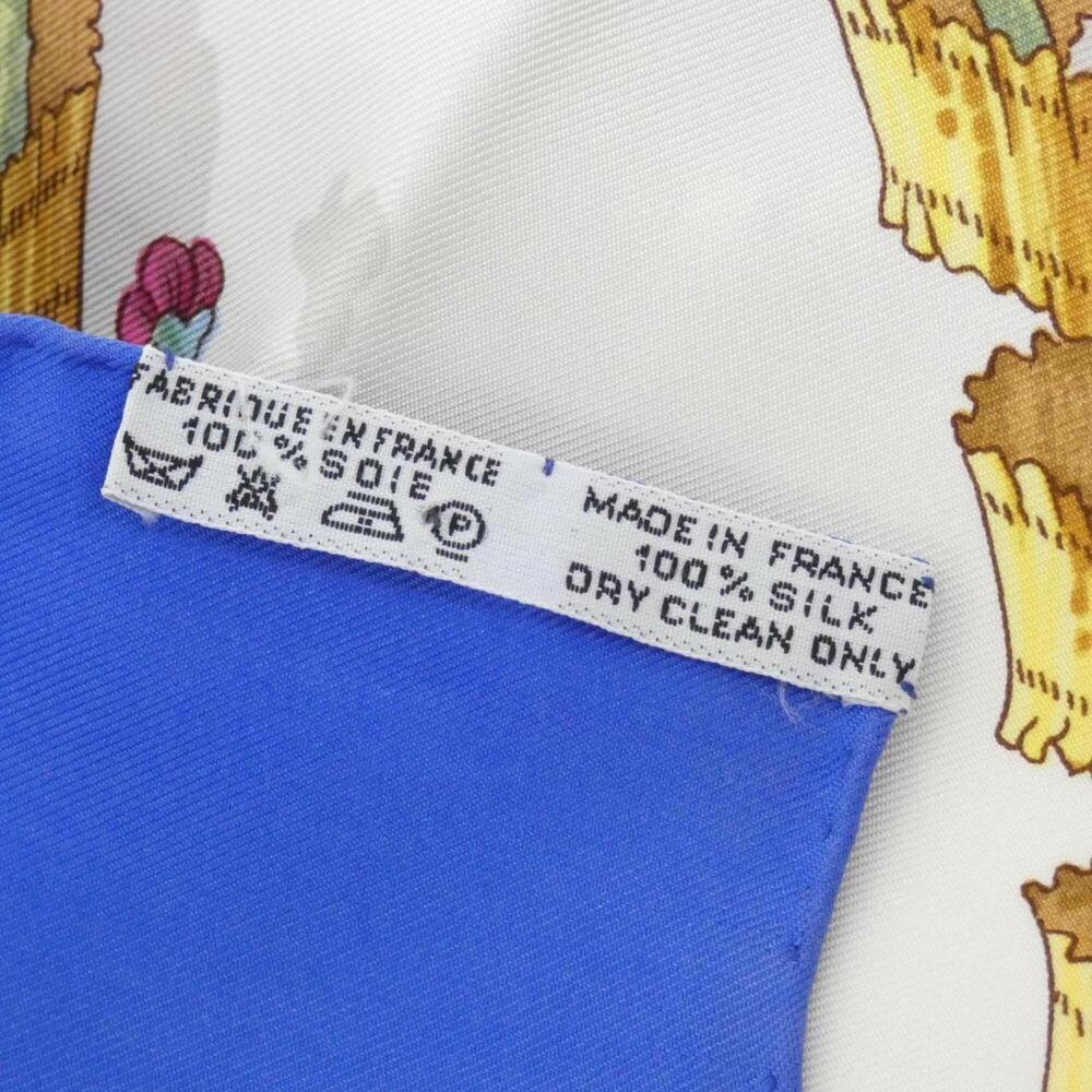 HERMES White Scarf - Picture 5 of 5